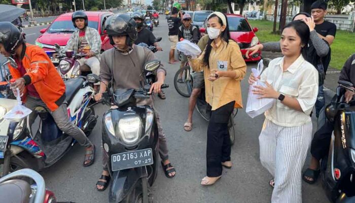 Family TikTok Nusantara Tebar Kebaikan di Kota Daeng
