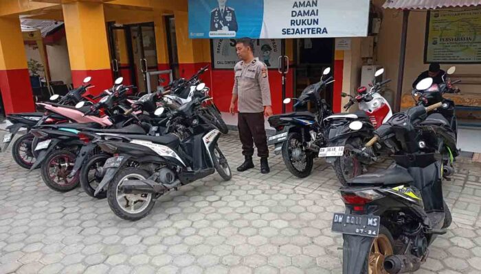 Polsek Palu Barat Gencarkan Patroli Subuh, Tindak Balapan Liar