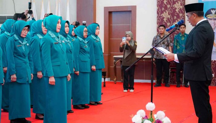 Sry Bahasoan Pimpin TP PKK Sulteng, Fokus pada Stunting