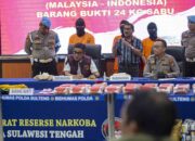 24 Kilogram Sabu-Sabu Jaringan Internasional Terbongkar di Palu