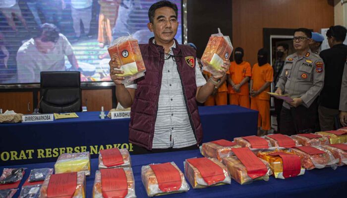 24 Kg Sabu-Sabu Masuk Palu Dikendali Seorang Perempuan