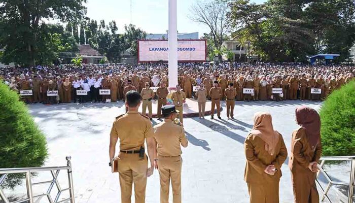 Pimpin Apel Bersama, Gubernur Sulteng Tegaskan Komitmen Pelayanan Publik