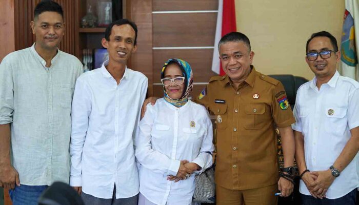 Gapensi dan Wali Kota Palu Bahas Kolaborasi Pembangunan