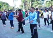 Imigrasi Palu Semarakkan Hari Bakti Pemasyarakatan dengan Senam