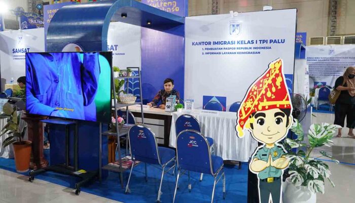 Dekatkan Pelayanan, Imigrasi Palu Hadir di Semarak Sulteng Nambaso