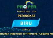 Kinerja Lingkungan Diakui, Pelindo Regional IV Makassar Sabet PROPER Biru