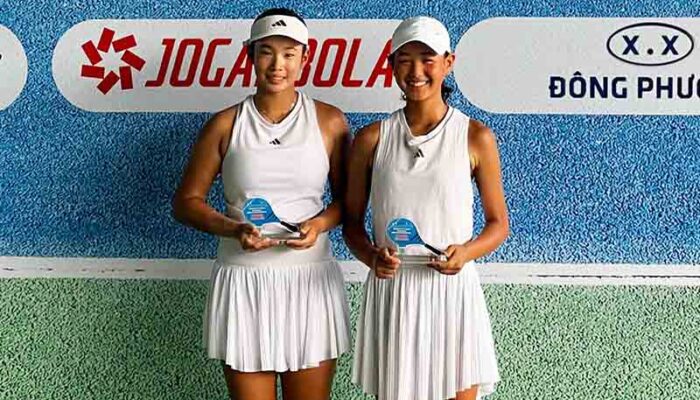 Duet Petenis Indonesia-Jepang Raih Juara Ganda Putri di Vietnam
