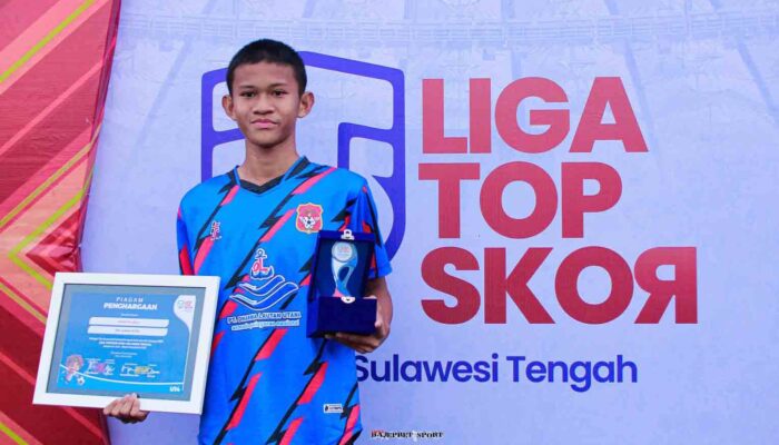 Aimar Cetak Rekor di Liga TopSkor Sulteng 2025