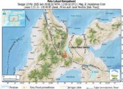 Gempa Darat Landa Wilayah Barat Pendolo, Poso