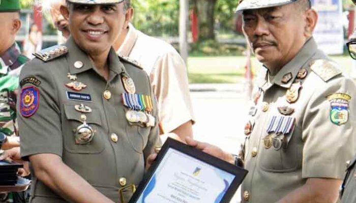 Kinerja Satpol PP Palu Diganjar Dua Penghargaan