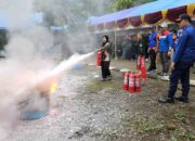 Pertamina Latih Warga Maros Hadapi Bencana Kebakaran