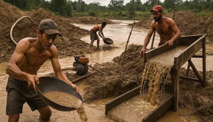 Penambangan Emas Ilegal Merajalela di Konsesi PT CPM