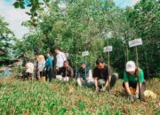Pertamina dan Komunitas Tuli Tanam Harapan di Pantai Bitung
