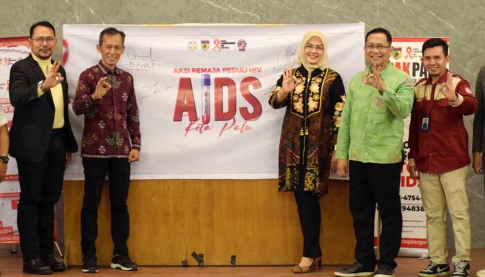 Palu Gaungkan Aksi Remaja Peduli HIV/AIDS, Pemerintah Dukung Penuh