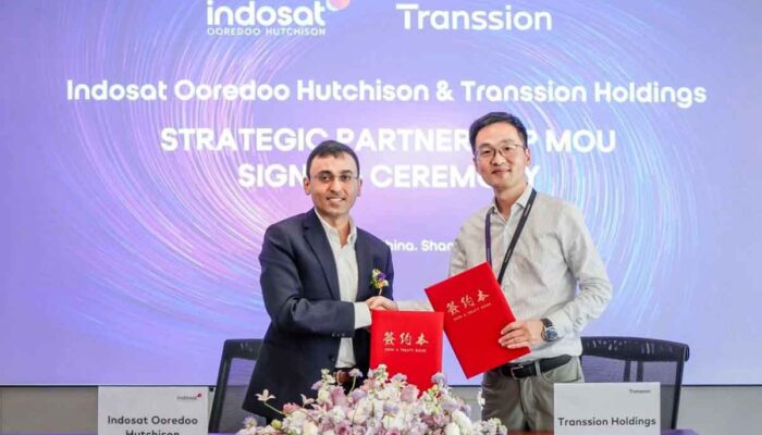 Indosat dan Transsion Kolaborasi Percepat Inklusi Digital di Indonesia