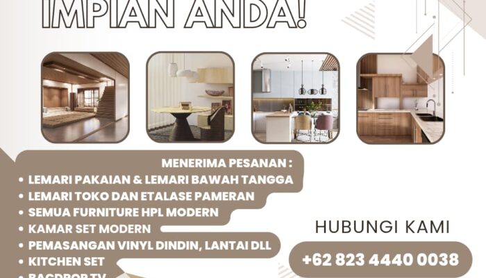 Promo Menarik! Palu Creative Interior Diskon 10% untuk Jasa Desain Interior