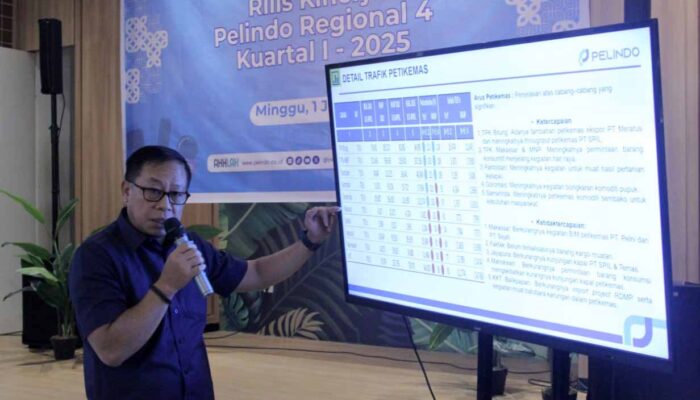 Kinerja Kuartal I Pelindo Regional 4 Moncer