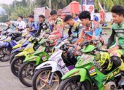 Pembalap Adu Nyali di Morowali, Piala Kapolda Sulteng Diperebutkan