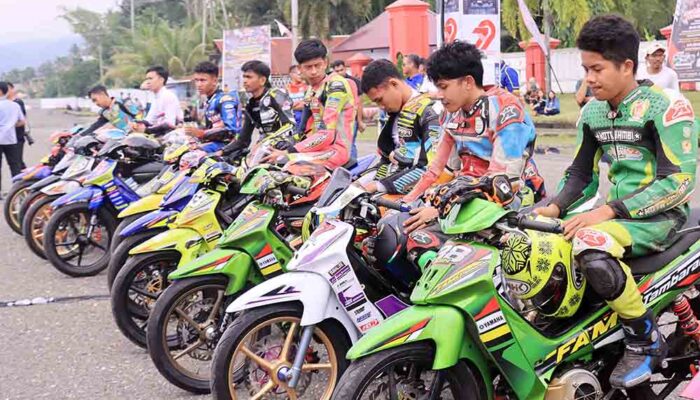 Pembalap Adu Nyali di Morowali, Piala Kapolda Sulteng Diperebutkan
