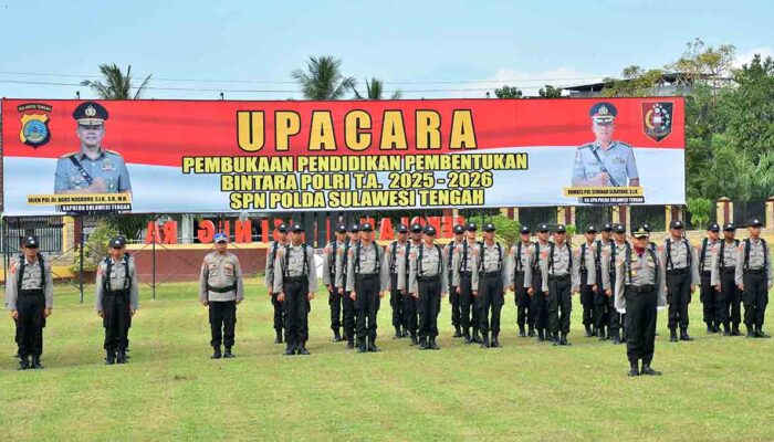 Diktukba Polri 2025 Dimulai, Kapolda: Ini Awal Perjalanan Pengabdian