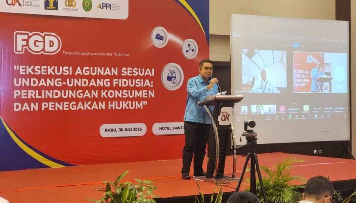 Kemenkum dan OJK Sulteng Dorong Eksekusi Fidusia Berbasis Keadilan