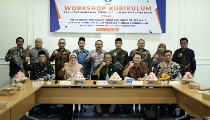 UIN Datokarama Gandeng Tiga Guru Besar Kembangkan Kurikulum Saintek