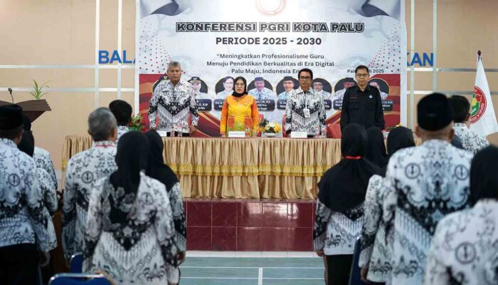 Konferensi PGRI Palu Dibuka, Fokus pada Revitalisasi Peran Guru