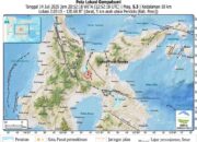 Gempa Darat Magnitudo 5,3 Guncang Pendolo, Poso