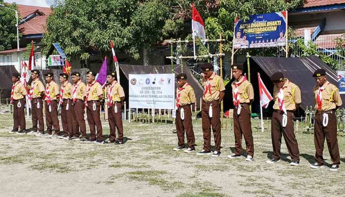 Berseragam Pramuka, Warga Binaan Sulteng Menata Ulang Masa Depan