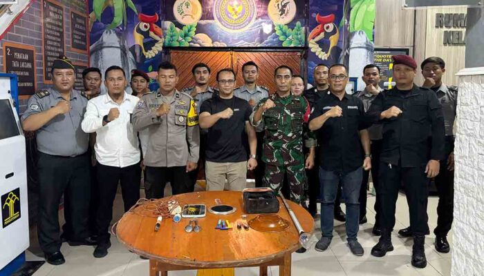 Razia di Rutan Palu, Petugas Amankan Sejumlah Benda Terlarang