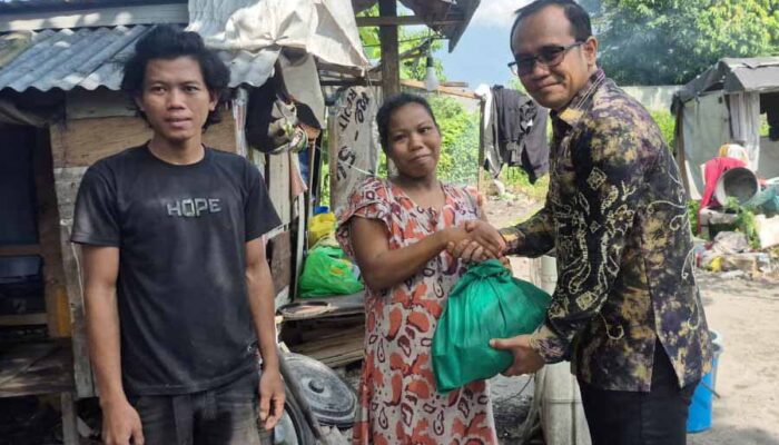 Rutan Palu Berbagi Bansos di Momen HUT ke-80 RI