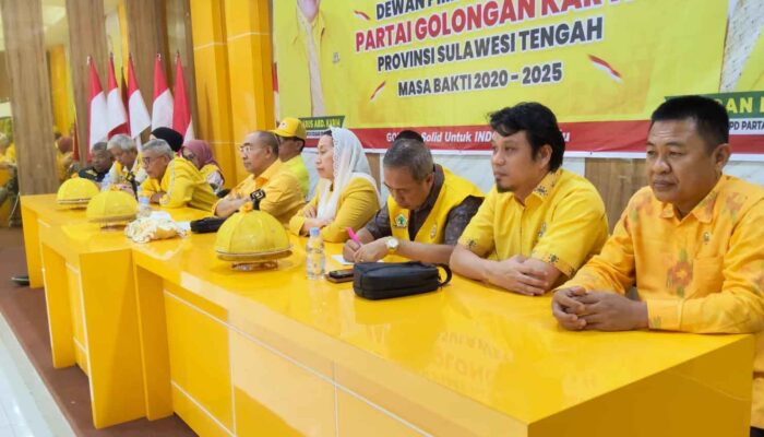 Rangkaian Musda XI Golkar Sulteng Diawali dengan Rapimda