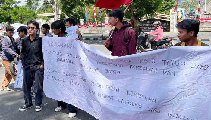 LMND Dorong Pemprov Sulteng Bentuk Satgas Pengentasan Kemiskinan