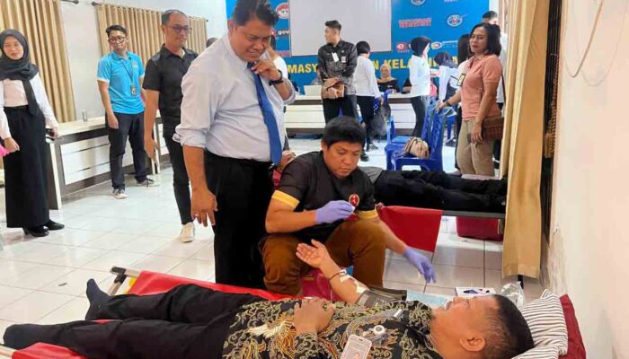 Merdeka Peduli Sesama, Ditjenpas Sulteng Gelar Donor Darah