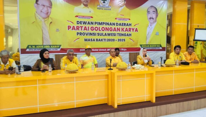 Bahlil Lahadalia Direncakan Buka Musda XI DPD Golkar Sulteng