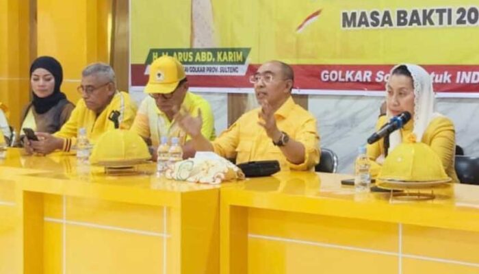 Musda Golkar Sulteng XI Jadi Momentum Konsolidasi Partai