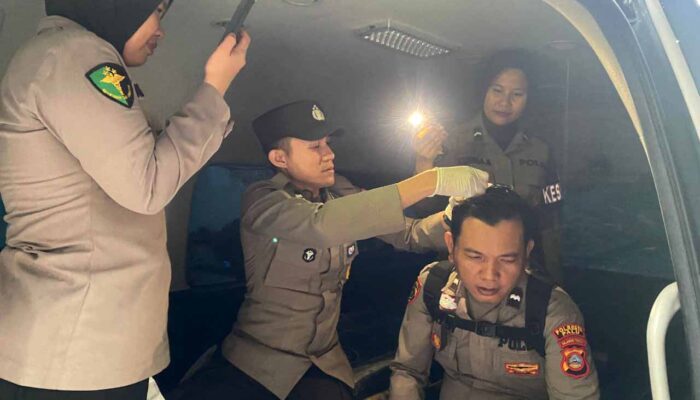 Demonstrasi di Palu, Tiga Polisi dan Satu Mahasiswa Terluka