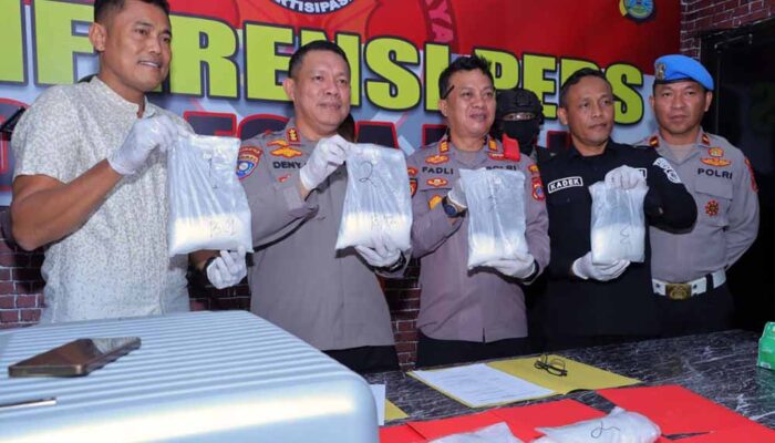 Polresta Palu Bekuk 128 Tersangka Narkoba Sepanjang Januari–November