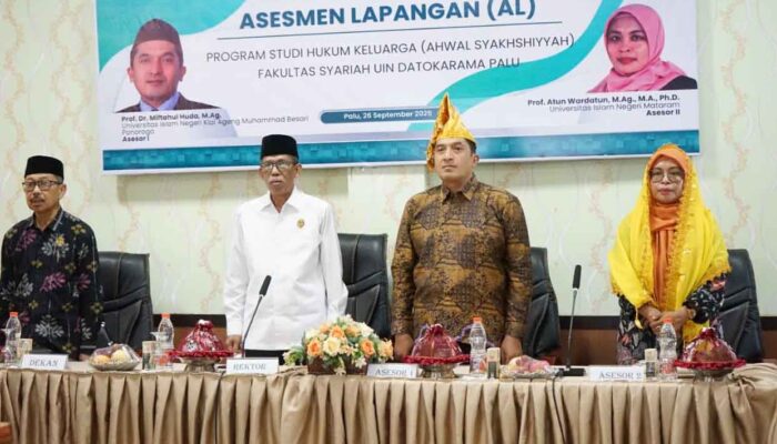 BAN-PT Asesmen Prodi Hukum Keluarga UIN Datokarama Palu