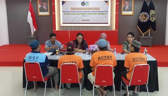 Kemenkum Sulteng Evaluasi Bantuan Hukum di Rutan Donggala