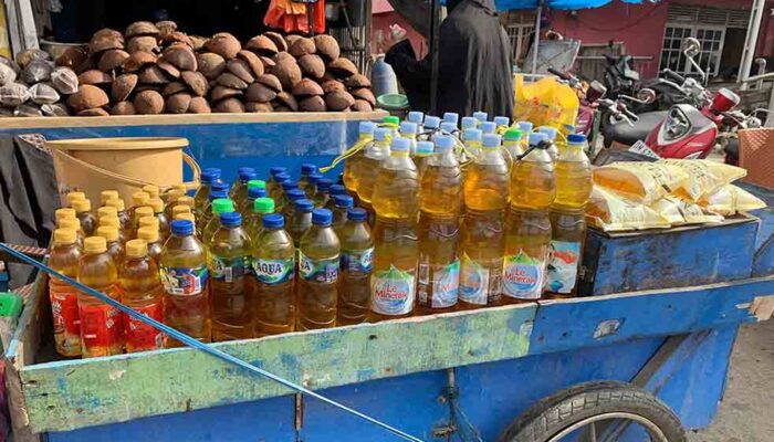 Harga Minyak Goreng Kemasan di Palu Merangkak Naik