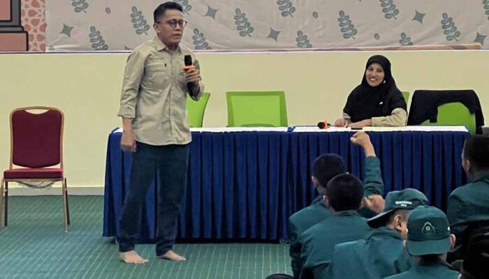 Mahasiswa Baru FEBI UIN Datokarama Dibekali Mitigasi Bencana
