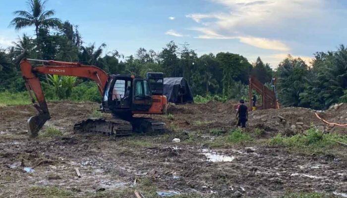 Dua Penambang Emas Parigi Moutong Ditangkap, Excavator Disita