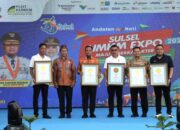 Sulsel Pecahkan Dua Rekor di UMKM Expo 2025