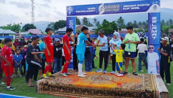 Asnawi Rasyid Cup 2025 Berakhir Meriah, PSM Poboya Kampiun