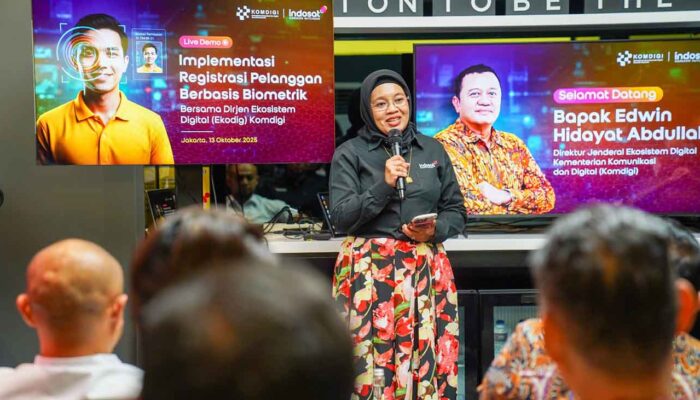 Indosat-Komdigi Uji Coba Registrasi eSIM Berbasis Biometrik