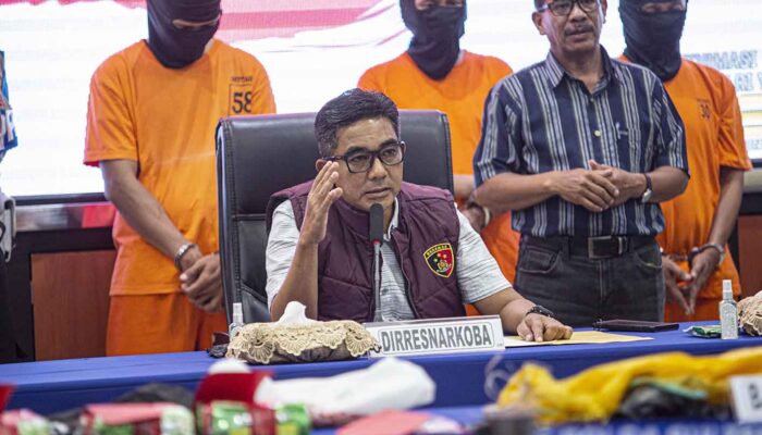 Januari-September: Ditresnarkoba Polda Sulteng Bongkar 578 Kasus