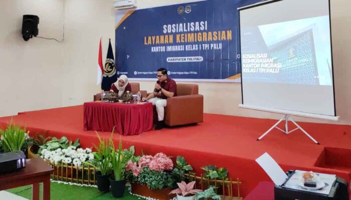 Imigrasi Palu Edukasi Pelajar Tolitoli Soal Layanan Keimigrasian
