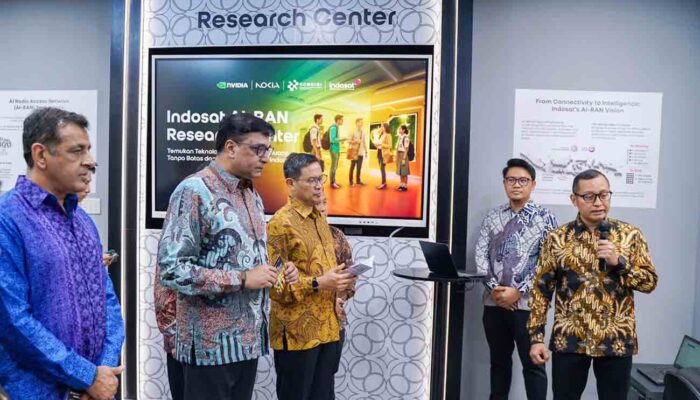 Indosat, Nokia, NVIDIA Resmikan AI-RAN Research Center Pertama di Asia