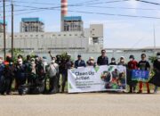 Dukung Lingkungan Sehat, BTIIG Gelar Cleanup Action Bareng Masyarakat